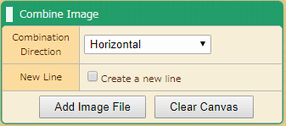 Settings Combine Images